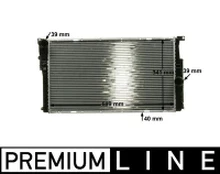 Radiatorius, variklio aušinimas MAHLE CR1908000P