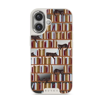 Ex Libris - iPhone 16 Case, Elite Mirror Light (MagSafe) / Silver