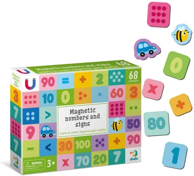 Dodo magnetukai Skaičiai (68 el.)