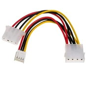 Akyga Molex maitinimo laidas mini-Molex + Molex - 15cm kaina