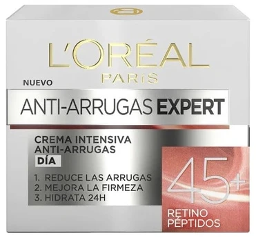 Veido kremas L'Oreal Age Expert Retinol 45+, 50 ml, moterims, 45+