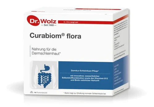 DR. WOLZ Curabiom flora, 14 pakelių