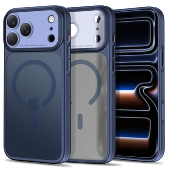 Matinis mėlynas dėklas Apple iPhone 17 Pro / 18 Pro telefonui "Tech-Protect MagPrime Magsafe CC"