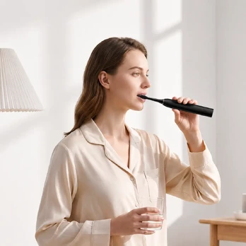 Dreame Sonic Vibration Elektrinis dantų šepetėlis E10S Set Juodas