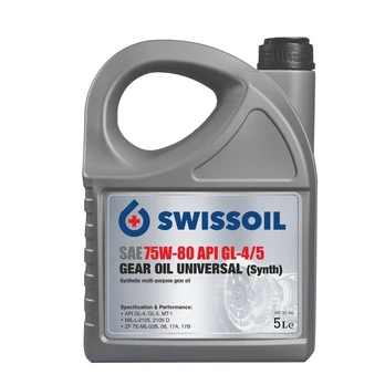 Universali transmisinė alyva SAE 75W-80, API GL-4 + GL-5, 5L