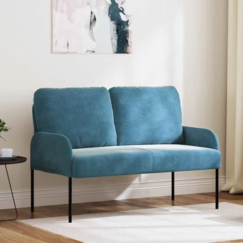 Sofos su pagalve 110cm Mėlyna fanera