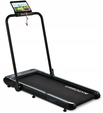 Urbogym Light 2in1 bėgimo takelis namams, sulankstomas po lova, 12 km/h