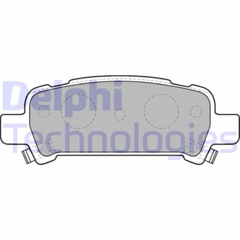 DELPHI LP1509 Brake pad set