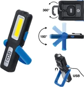 Darbo lempa akumuliatorinė | COB LED | 360 Lm (85335) kaina