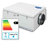 Domekt-S-1000-F-E/9 oro tiekimo įrenginys