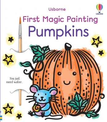 First Magic Painting Pumpkins