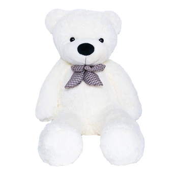Pliušinis meškinas MKS Baltas Teddy, 120 cm, baltas