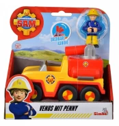 Simba ugniagesio Sam Venus mini veiksmo figūrėlės transporto priemonė kaina