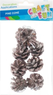 Craft with Fun dekoracijos gilės, 4-7 cm, 50 g