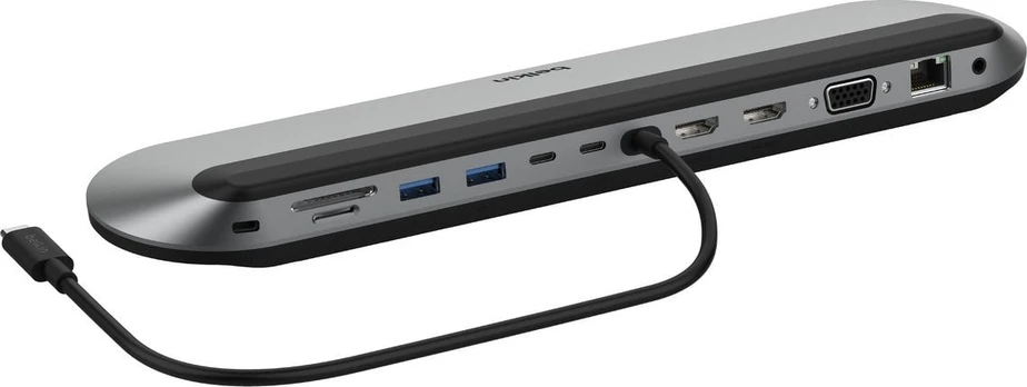 Jungčių reguliatorius Belkin Docking station Pro, sidabro sp.