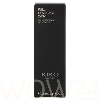 Kiko Milano Full Coverage 2 In 1 Foundation & Concealer 25ml