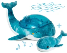 Naktinis šviestuvas Cloud B Tranquil Whale, mėlyna kaina