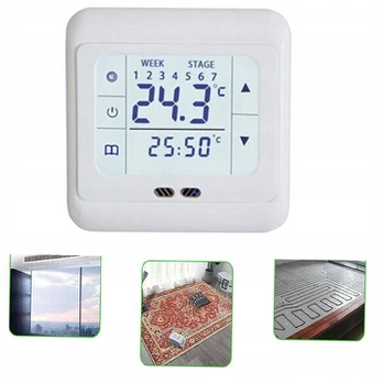 16a kambario termostatas temperatūros reguliatorius valdiklis Ac 220v