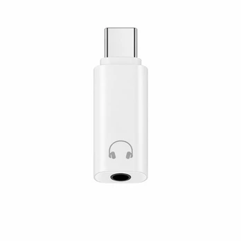 USB C–3,5 mm ausinių adapteris, garso į USB C, 2 vnt.