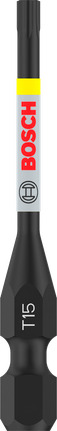 Bosch PRO Torx Impact antgalis T15, 55 mm, 2 vnt.