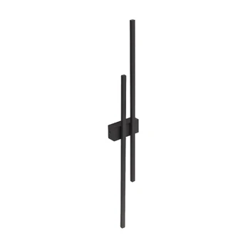 FLASH LED sieninis šviestuvas 4 W, juodas