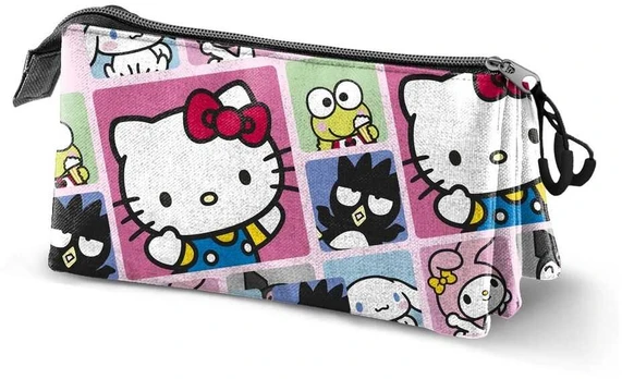 Karactermania Hello Kitty Panels triple pencil case
