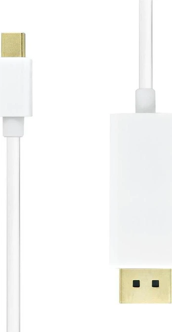 Kabelis USB ProXtend USB-C - DisplayPort 0.5 m Balta (JAB-6988711)