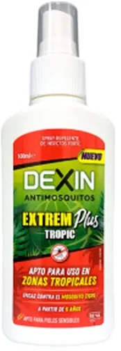 Dexin Extreme Plus Tropic Mosquito Repellent, 100 ml