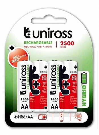 Uniross Batteries Uniross AA 2500 NiMh