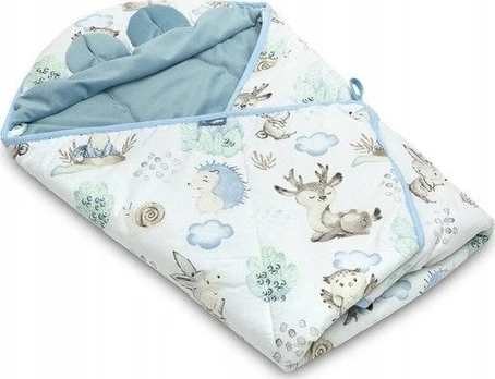 Miegmaišis vežimėliui ir autokėdutei Sensillo Velvet Xl, blue walk