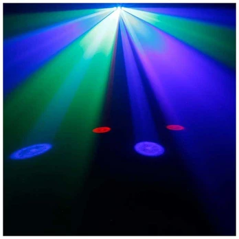 LIGHT4ME SIX EYE BEAM strong LED beam effect + REMOTE CONTROL