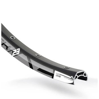 Rodi 29" Blackrock 23 aliuminis ratlankis | Black, 36H