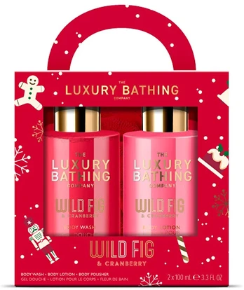 Grace Cole Fig & Cranberry Body Care Gift Set 3 pcs