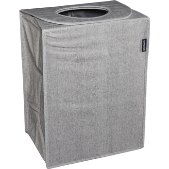 Brabantia sulankstomas skalbinių maišas, 55 l, pilkas
