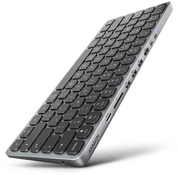 Axagon *HMC-KB-US USB hub 8in1 5Gbps keyboar