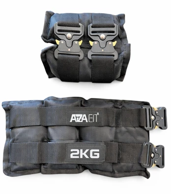 Svoriai kojoms Azafit 2kg (greito nusegimo)