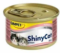 GIMBORN Gimpet ShinyCat kitten kuře Konzerva 70g