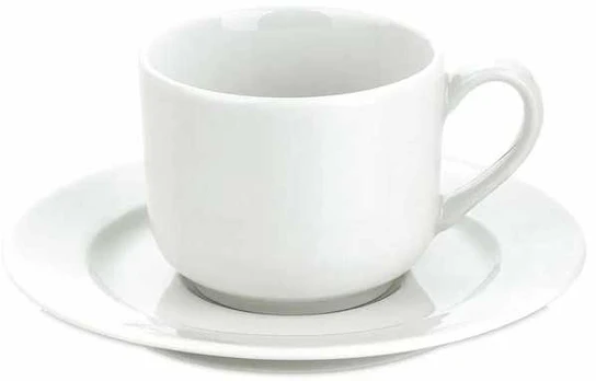 Pillivuyt Puodelis Sancerre 18 cl 7,5 cm baltas
