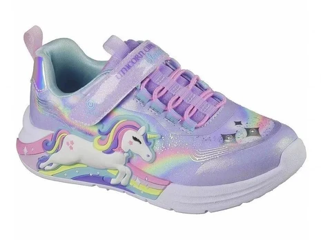 Skechers S Lights - Unicorn Chaser 302298L-LVMT Levandų/Multi