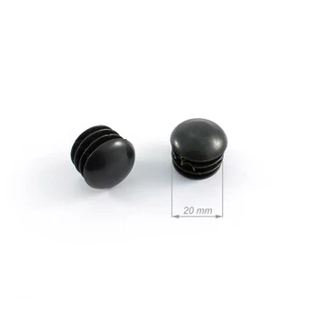 Vairo kamščiai 20mm (juodi)