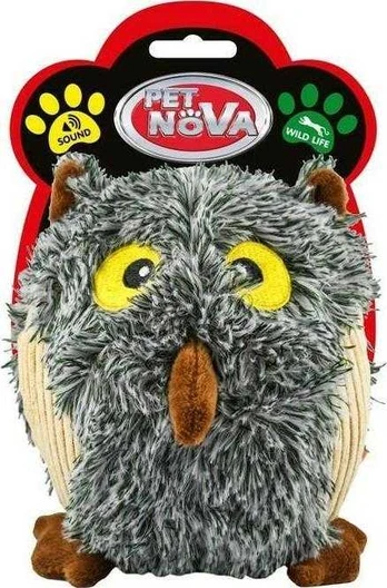 Pet Nova PET NOVA PLUSZ SOWA Pilka