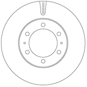 TRW DF7827S Brake Disc