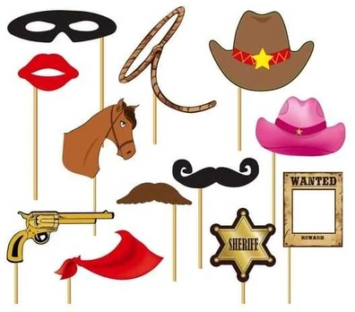 Fiesta Cowboy fotosæt