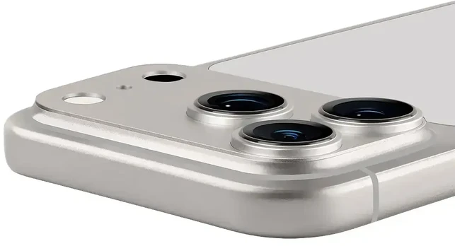 OBAL:ME Camera Island Lens Protector for Apple iPhone 18 Pro Sidabrinis