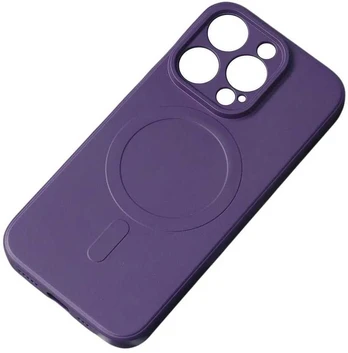 Hurtel iPhone 16e Silikoninis dėklas with MagSafe - Violetinė