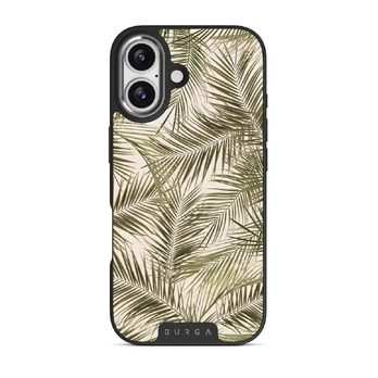 Happy Place - Palm iPhone 17 Case, Elite Dark (MagSafe) / Silver