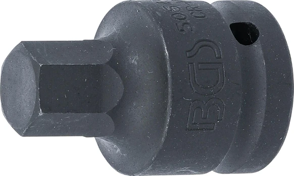 Antgalis smūginis | 20 mm (3/4") | hex šešiakampis 17 mm (5054-17)