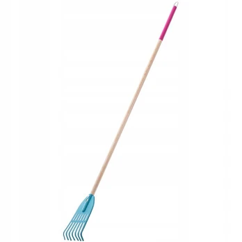 Sodo grėblys su medine rankena, 150 cm