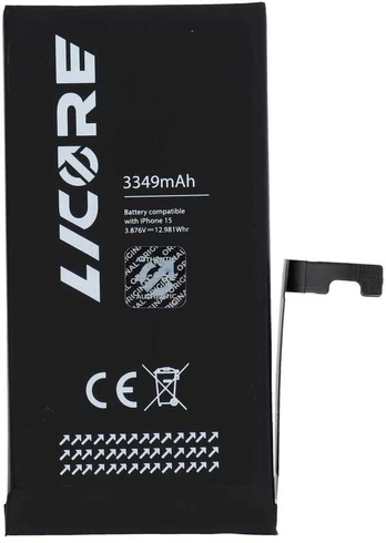 LICORE IPHONE 15 baterija 3349 mAh