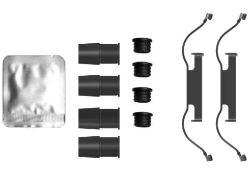 TEXTAR 82555800 Brake pad fitting kit
